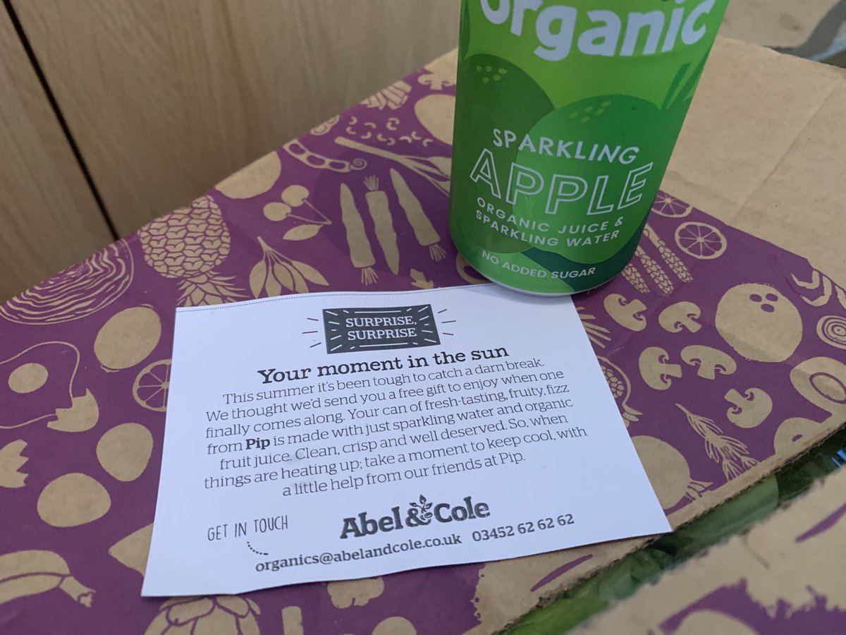 Damn, these guys make it so hard not to love them <a href="/AbelandCole/">Abel & Cole</a> #CustomerLove