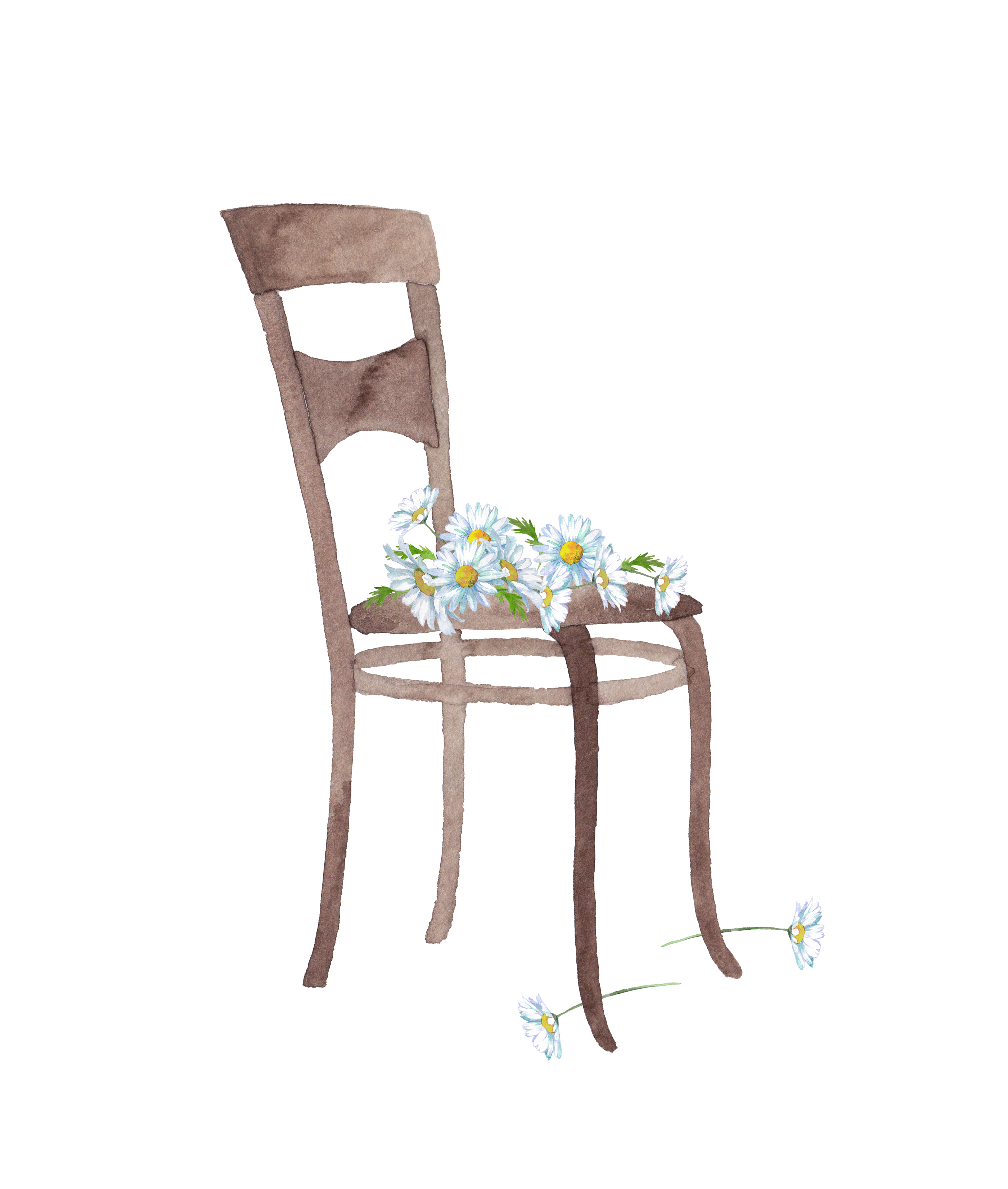 時々雨 椅子とお花の水彩イラストをフリー素材に追加しました 水彩イラスト フリー素材 T Co Mmaptzmu0g Twitter