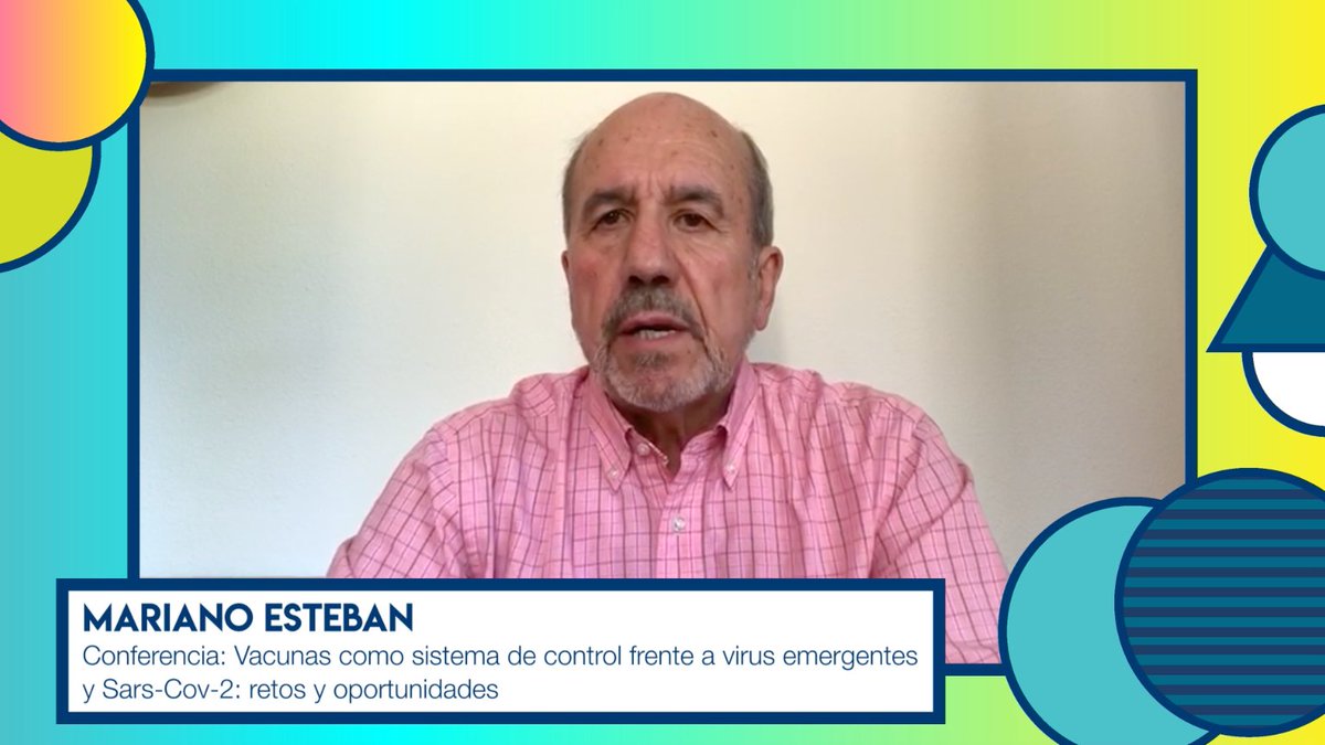 fguma's tweet photo. #Vacunas | Mariano Esteban, investigador del @CNB_CSIC, inaugura el seminario "Salud y vida pos-COVID-19: retos y oportunidades"

"Vacunas como sistema de control frente a virus emergentes y Sars-Cov-2" Lunes 6 julio. Inscripción en https://t.co/92vy8CRCbD #EventoCiencia https://t.co/E6TZWUpR2W