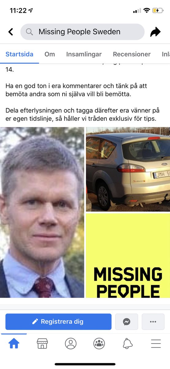 FridaPetterss0n's tweet image. Min pappa har varit borta i över 2 dygn nu. Sprid gärna vidare och håll extra utkik ❤️