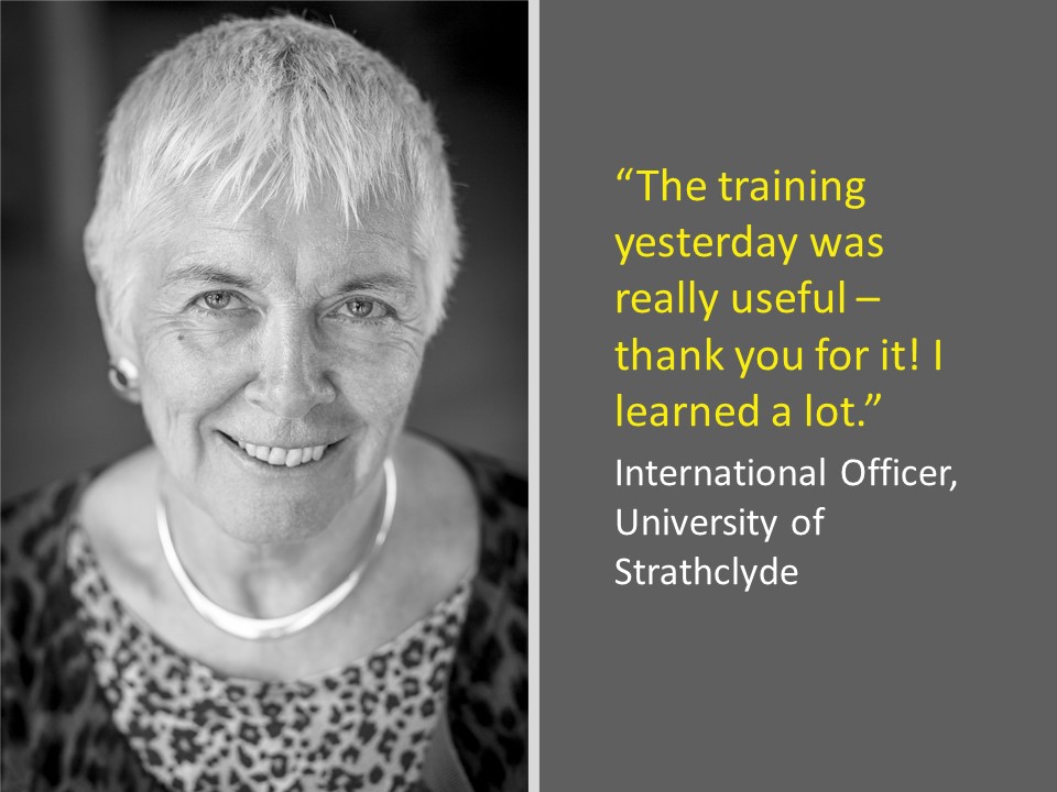 Great reactions to our 'still remote for the time being' #training. This time for <a href="/MargaretCoffey1/">Margaret Coffey</a> and her #Writing Effective #Impact #Summaries #course.

#writing #elearning #remotelearning #casestudies