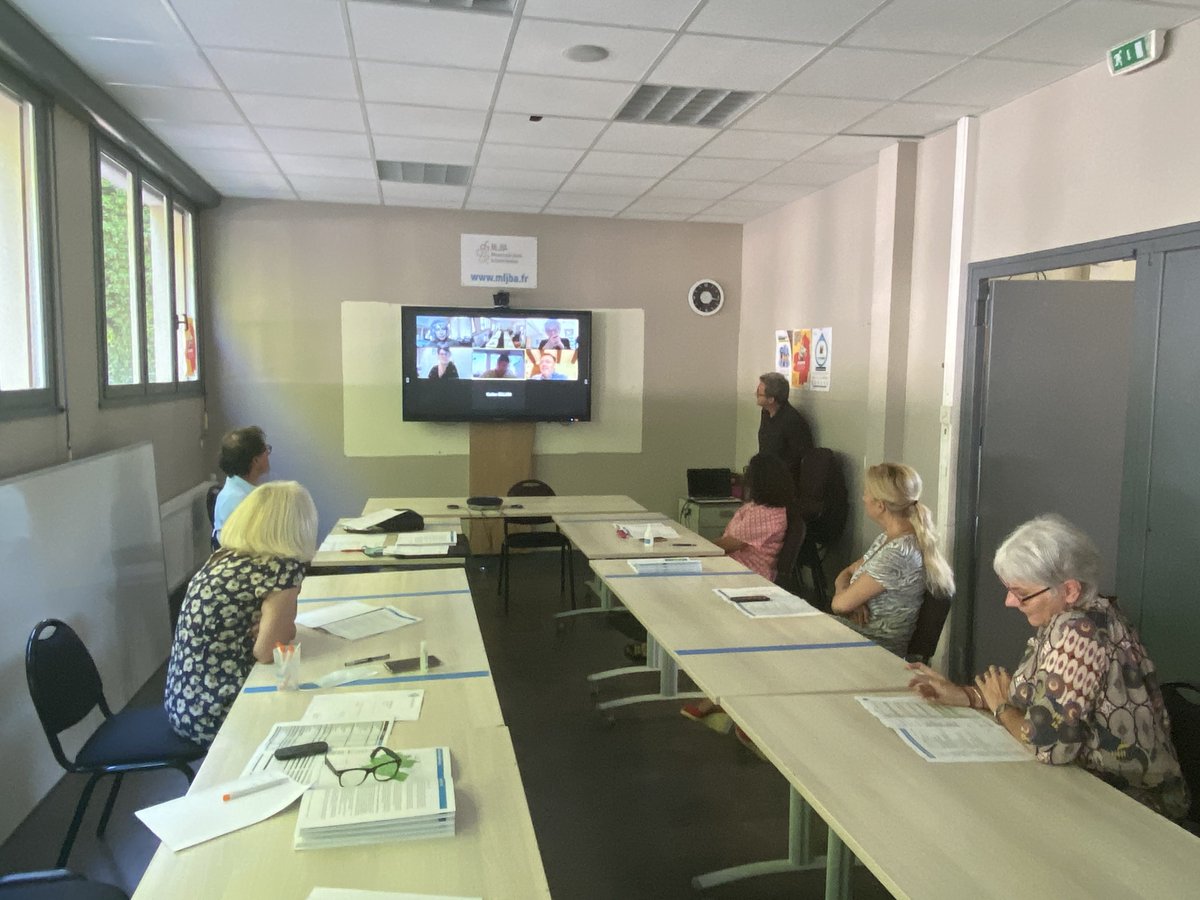 MLJBA74's tweet photo. #AssembléeGénérale
Ce mardi 23 juin 2020 a eu lieu notre #AG présidée par Mme Marylène FIARD ‼️ Nouveau format pour cette année 2020 en #visioconférence💻 
Un grand Merci 🙏à tous les acteurs qui
contribuent au bon fonctionnement de la MLJBA
@fiard10 @MLJ_AURA 
#Annecy2020 https://t.co/GKbe6JAAX7