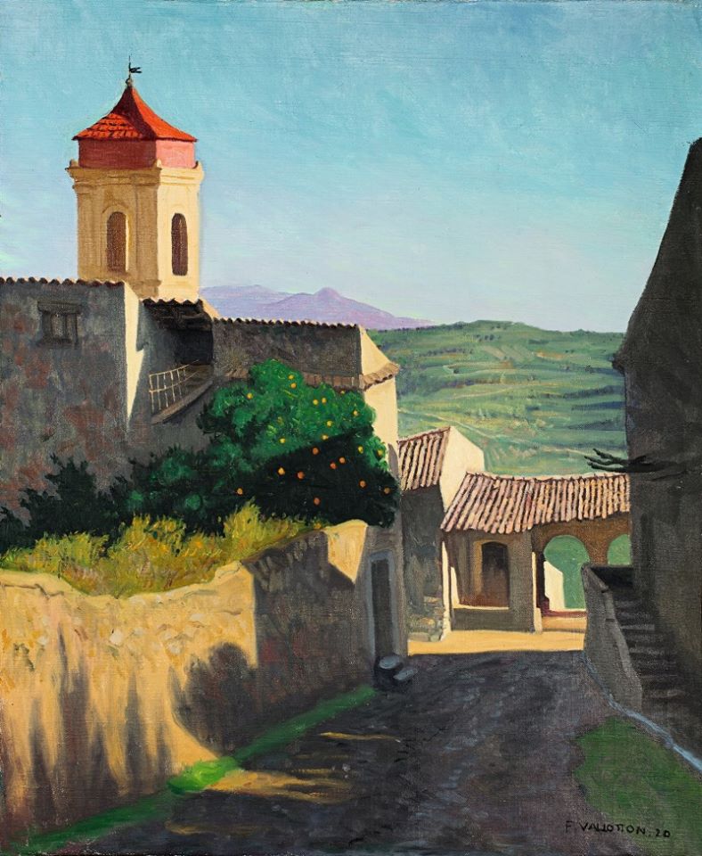 MenschOhneMusil's tweet photo. Félix Vallotton, Une rue à Cagnes, 1920. https://t.co/IrpOSebeW2