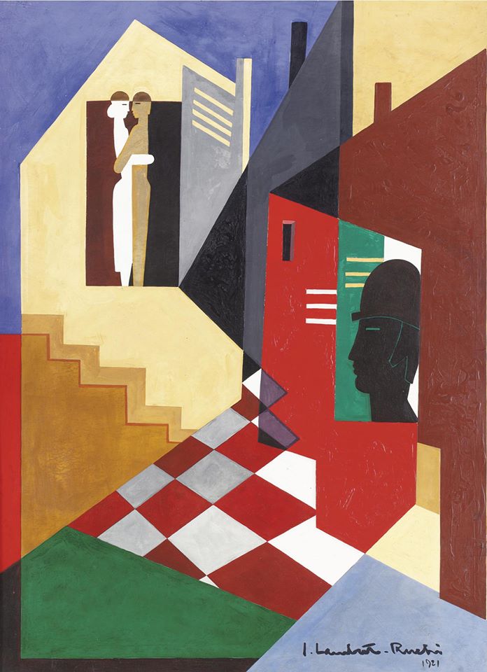 MenschOhneMusil's tweet photo. Jean Lambert-Rucki, Les Fenêtres ,1921. https://t.co/f9TY7tiYud