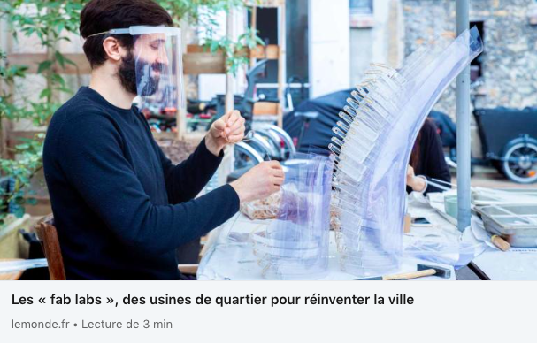 Heureuse d’avoir pu partager quelques idées à <a href="/L_VanEeck/">Laetitia VanEeckhout</a>- ou quand la Fabcity prend le pas sur la smart City ! Vous y entendrez parler du travail des copains de @wevolumes dans le 19e, et de prises de quelques positions fortes aux échelles municipales ! bit.ly/2B7kfs5