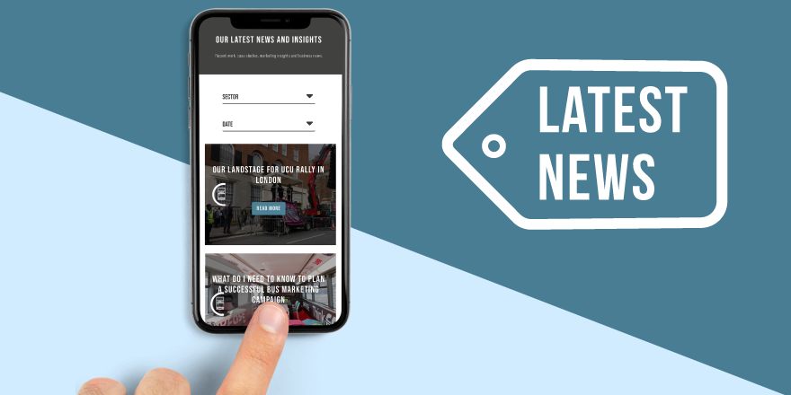 Commbus's tweet photo. Have a read of all our latest news stories on our new website https://t.co/mlpFEnCaew โ๐๐
#commbus #launch #newwebsitelaunch #newwebsite #buswrap #promobus #promotionalservice #branding #brandawareness #brandingstrategy #brandinginspiration #marketing #marketingstrategy https://t.co/LlDUAZZdeL