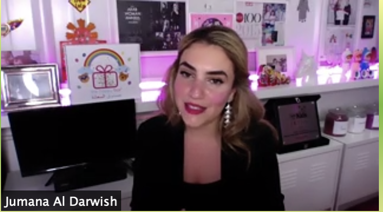 EntMagazineME's tweet photo. "I was able to see our strengthens and how we can capitalize on it. It helped us see our weak links that we needed to eliminate and restructure." @THBOFFICIALPAGE's Jumana Al Darwish on how the #COVID19 crisis affected their team dynamics. @launchdxb https://t.co/rhV3P2eUl0
