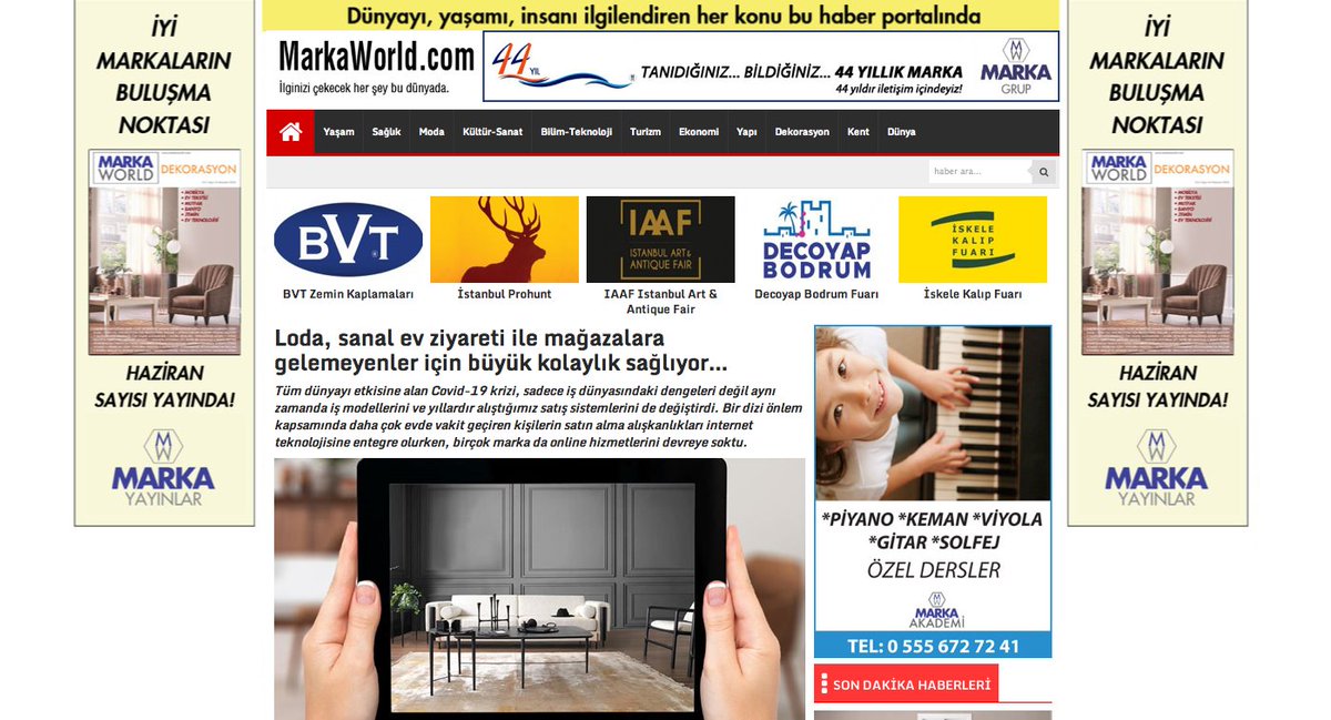 #Loda, sanal ev ziyareti ile mağazalara gelemeyenler için büyük kolaylık sağlıyor…
#Mobilya #Dekorasyon #Teknoloji 
markaworld.com/loda-sanal-ev-…
<a href="/lodamobilya/">Loda Mobilya</a>