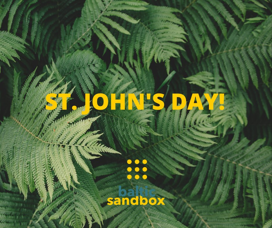 BalticSandbox's tweet photo. Today is officially St. John's day, "Joninės" in Lithuanian that is one of the main and most important summer celebrations in Lithuania 🇱🇹
@BalticSandbox  hopes every John, Jonas in Lithuanian, and Jehanne, Jonė in Lithuanian, danced and sang until the dawn. Have a beautiful day! https://t.co/FwaMppe3YD