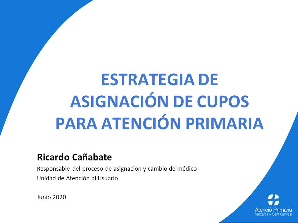 richardcanabate's tweet photo. Ayer presenté mi estrategia de asignación de cupos para #AtenciónPrimaria a la Dirección de mi centro con un balance muy positivo. https://t.co/hTHiz46COn