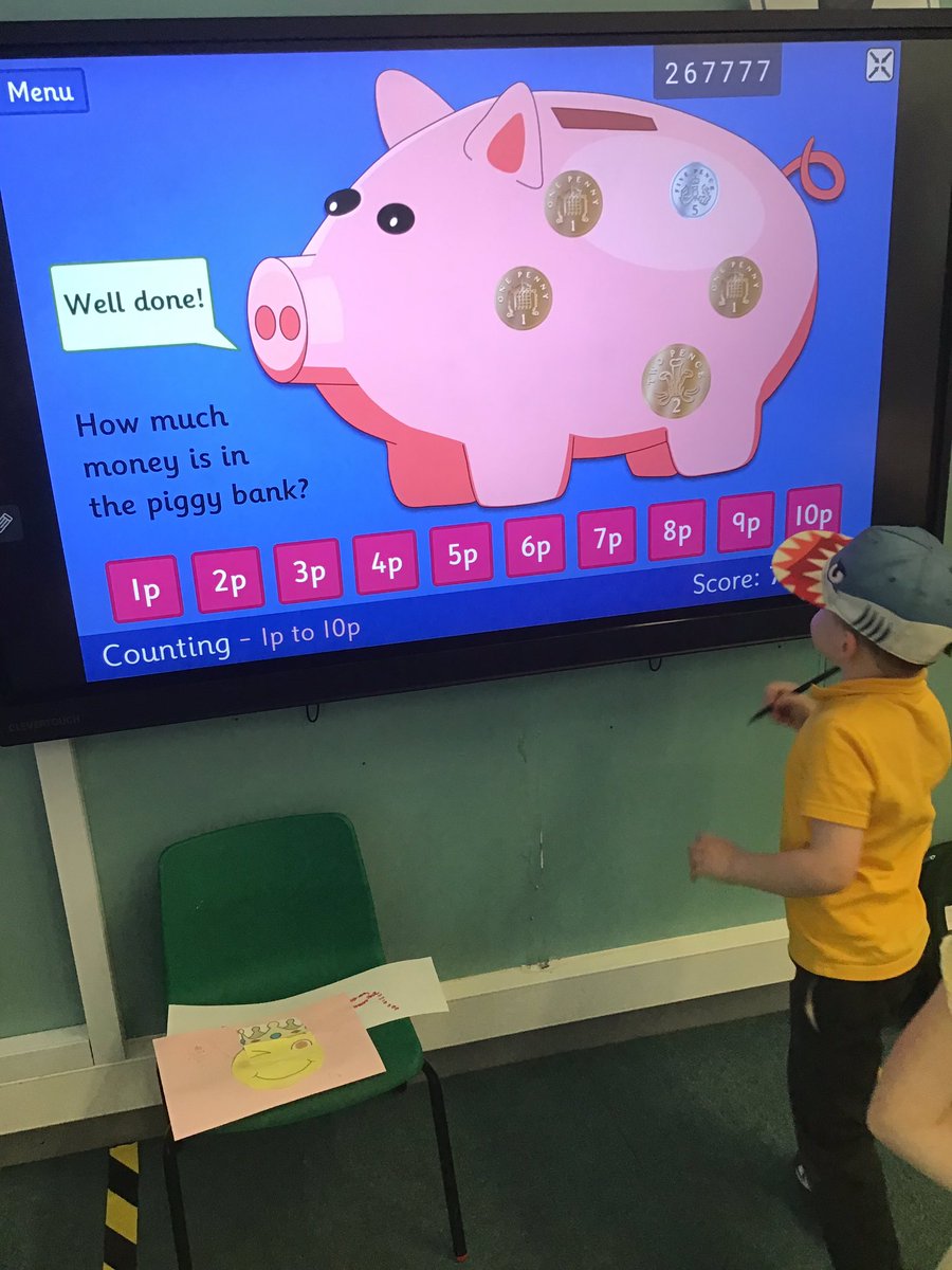 ChicksMPS's tweet photo. We have been completing number sentences, looking at money and enjoying fine-motor activities 🥰 https://t.co/YpMBKNn50G