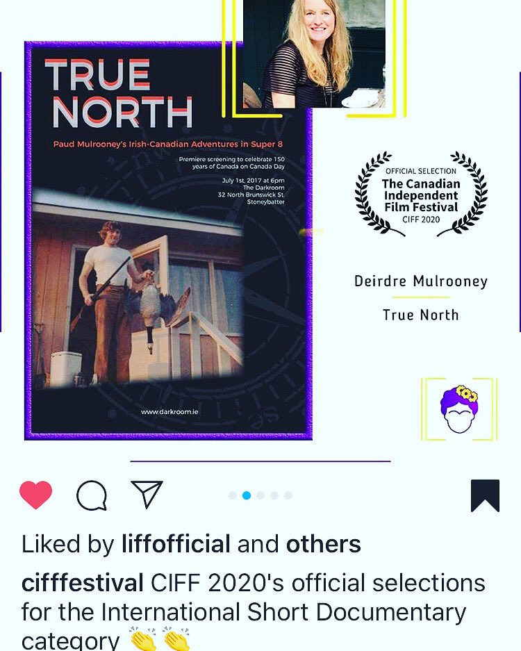 DMulrooney's tweet photo. Delighted that my Doco TRUE NORTH has been selected for the Canadian Independent Film Festival! @irishradioca @UCD_Canada @canadaireland @IrlEmbCanada @ICUF_Awards @MikeCDownie @downiewenjack #Ogoki #OgokiPost #FirstNations #Teachers https://t.co/KEKIFlc84b