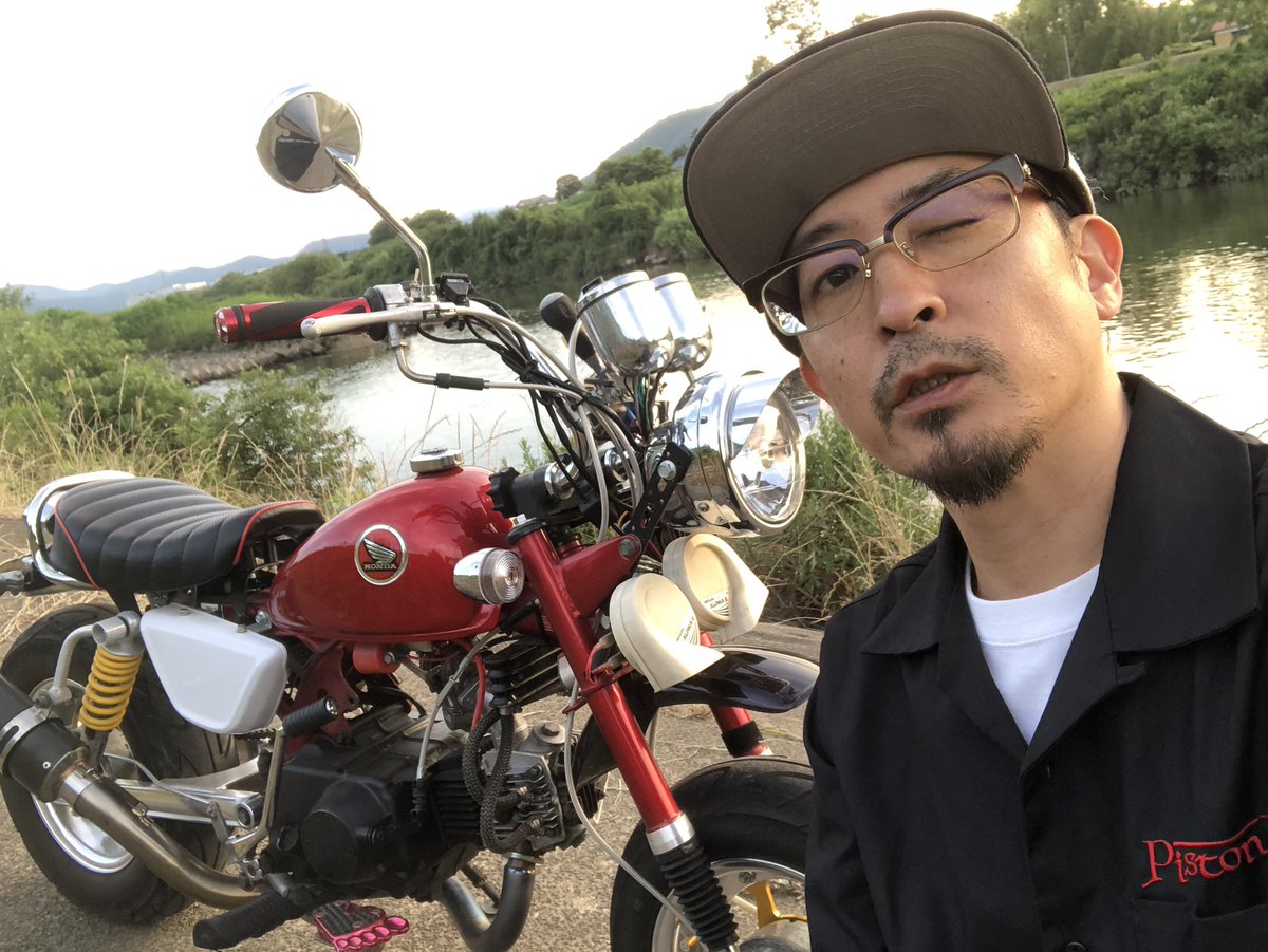 GREENBOWL_HIGH's tweet photo. 涼しくなって来たし調子みるのんも兼ねてプラッと流してます
SKALAPPERのクージーがナイスな位置に付けれて重宝してます
#monkey
#monkey88
#SKALAPPER https://t.co/zd99GVQlUW