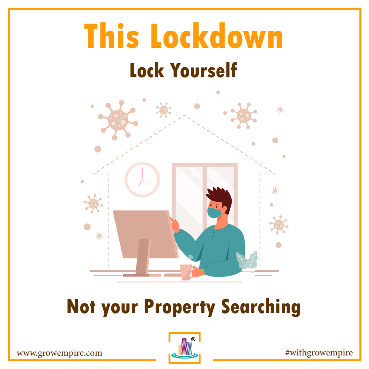 growempireindia's tweet photo. This Lockdown
Lock Yourself, Not your Property Searching
https://t.co/XDz3et4f73
#propertysearching #newhome #homesearching #dreamhome #readytomoveinhomes #searchnewhome #withgrowempire #leadingonlinepropertyportal #pune #punerealestate #puneproperties https://t.co/gm9TQtINCW