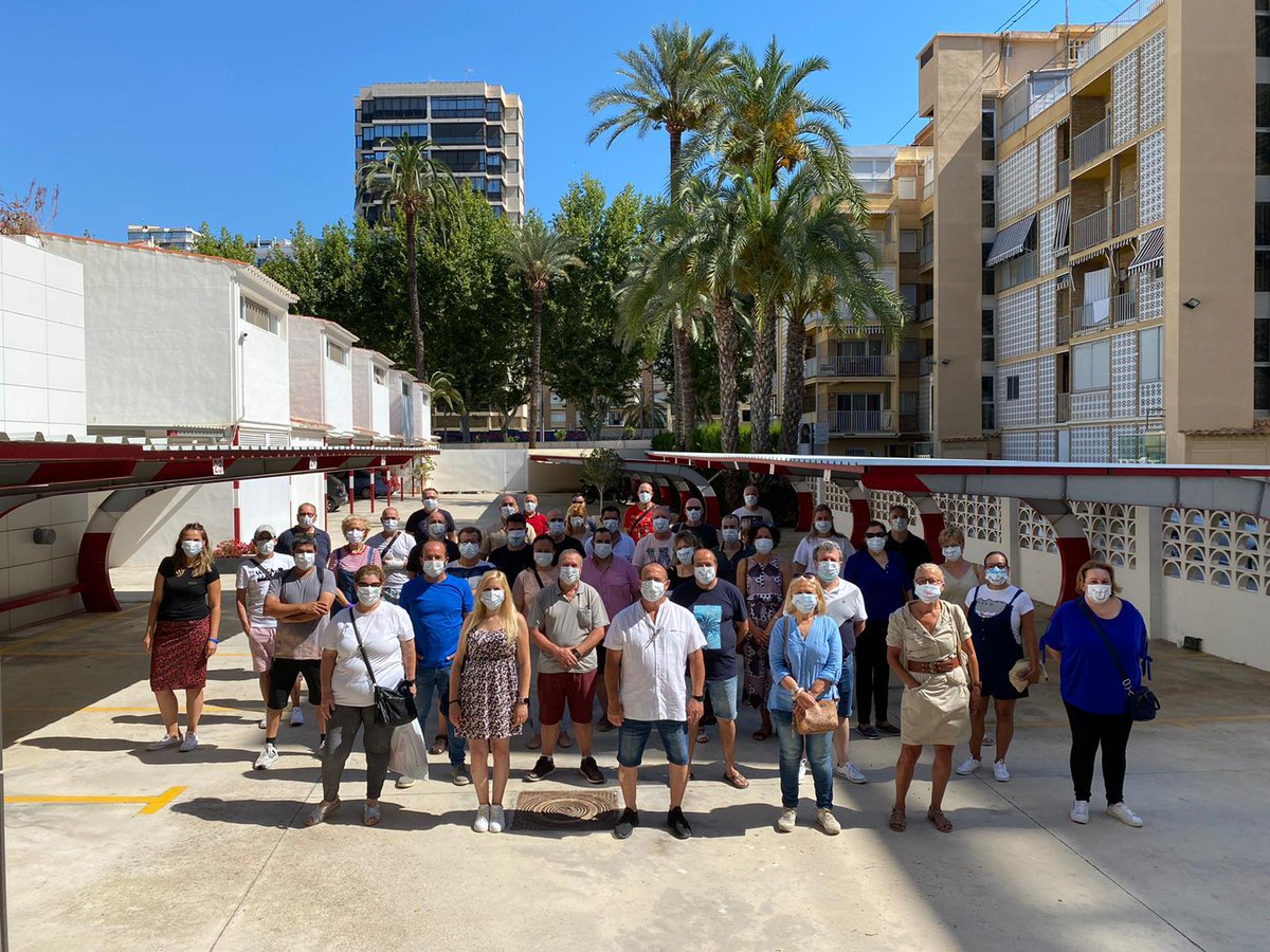 Presentación de nuestra nueva Directora Cristina Rebner <a href="/CristinaRebner/">Cristina Rebner</a> y reencuentro con todos los colaboradores y colaboradoras de nuestra familia Sol Costablanca.
Bienvenida !!
Deseando ya que llegue el día de la apertura el 1 de julio !!
#StaysafewithMelia #SolCostablanca