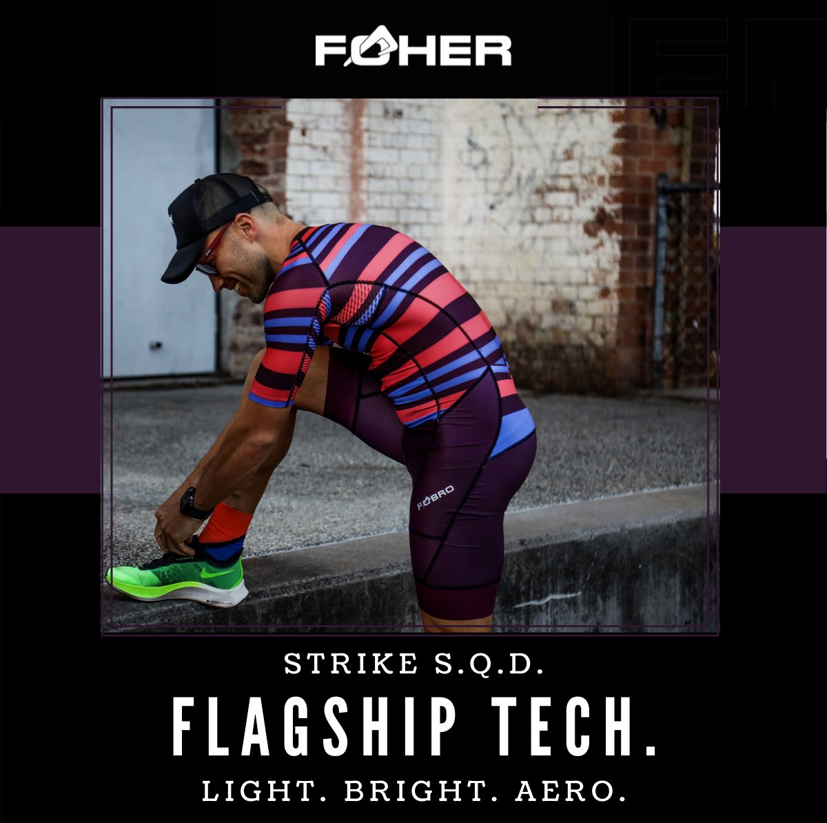 FoherMultisport's tweet photo. The FOHER Co Flagship Tri Tech. Light. Bright. Aero. - https://t.co/aG0b7i2vJR https://t.co/4TgV59Y0fa