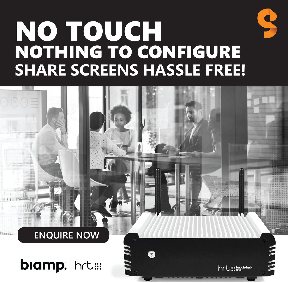 granteq's tweet photo. #HuddleHub One+ is the only Wireless Collaboration System that allows all meeting participants a true #BYOD cable-free interaction with the room AV equipment.
#WirelessSharing #WirelessUSB #Presentation #WirelessPresentation #RemoteConnectivity #Granteq https://t.co/g11IqeGric
