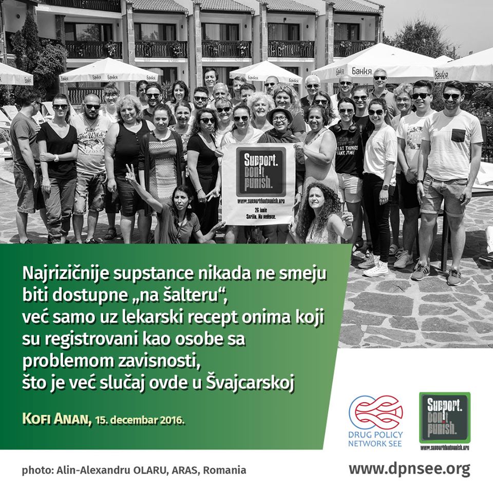 Tokom juna meseca, DPNSEE i organizacije članice postavljaće izjave o politikama prema drogama, Kofi Anana, nekadašnjeg Generalnog sekretara UN i istaknutog člana <a href="/globalcdp/">The Global Commission on Drug Policy (GCDP)</a>
<a href="/DPN_SEE/">DPNSEE</a>
#supportdontpunish #DPNSEE #PreventNS #udruzenjeprevent