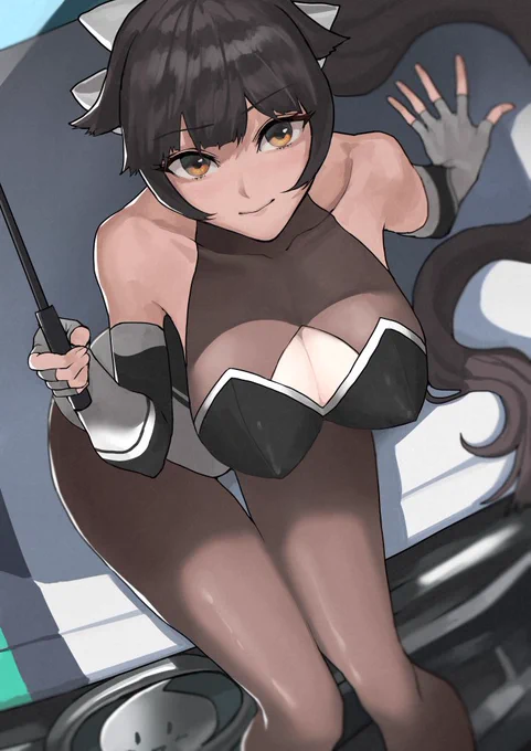 魅惑のフルドライブ
#アズールレーン #高雄 #イラスト 