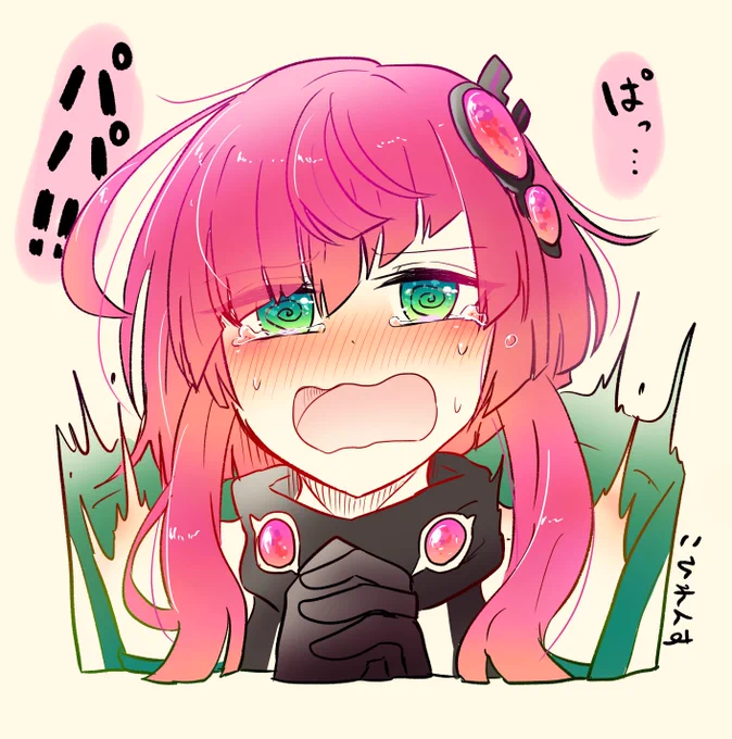 公式赤面ぐるぐる目コヒレンスちゃん可愛すぎてわぎゃぎゃーっ!!!
ってなりました!!!!
いやーかわいい!ぐるぐる目はかわいい!

三十路(独身)のパパ、3人目の娘さんおめでとうございます!!
#黒ウィズ 