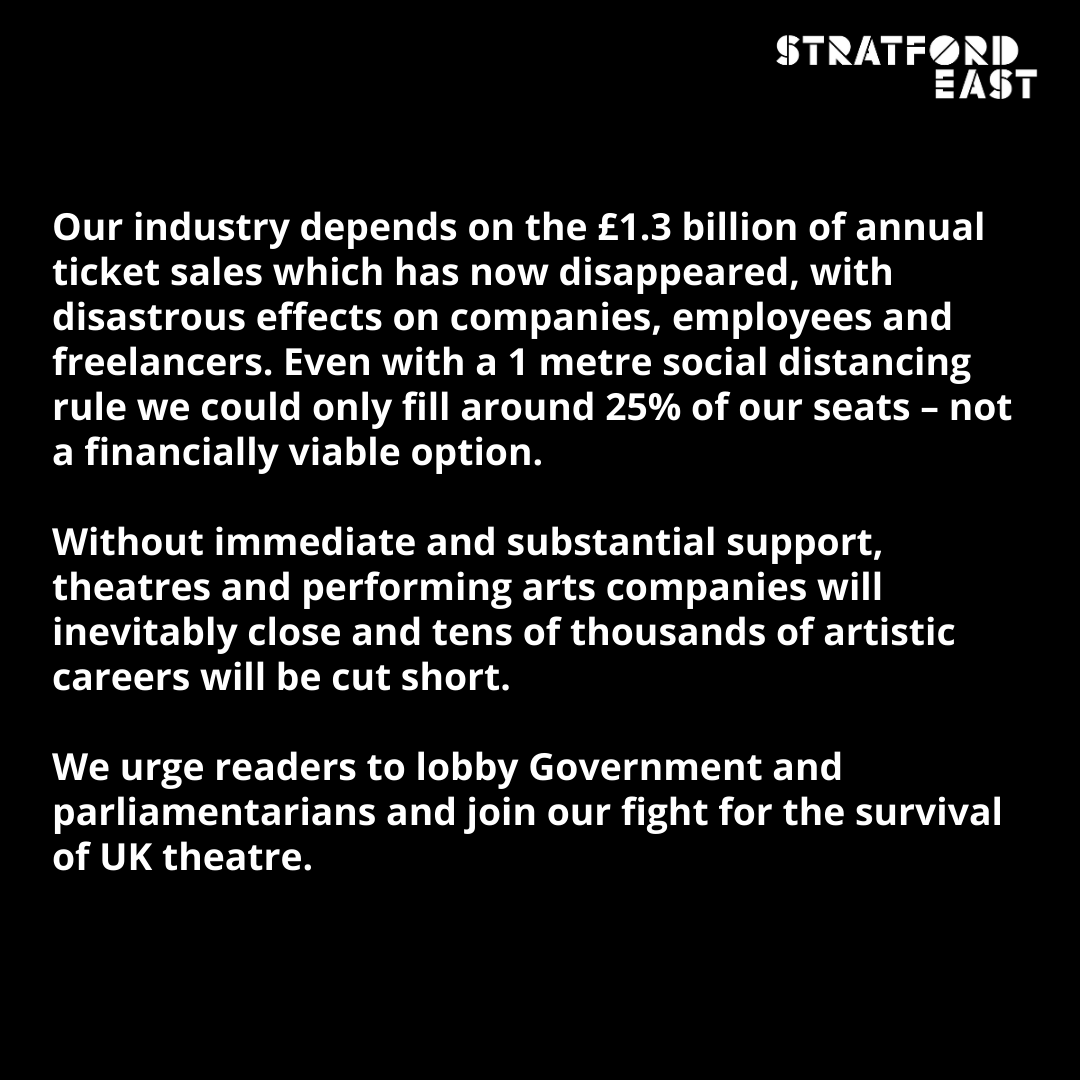 Stratford East tweet media