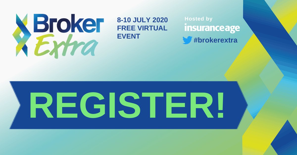 InsuranceAge's tweet photo. You don’t have to travel anywhere or pay anything to attend #BrokerExtra – what a dream virtual conference! Register today: https://t.co/S7UPDJQUl0 #Insurance #Broker #InsuranceVirtualEvent #InsuranceEvent https://t.co/D1P3JiT3fx