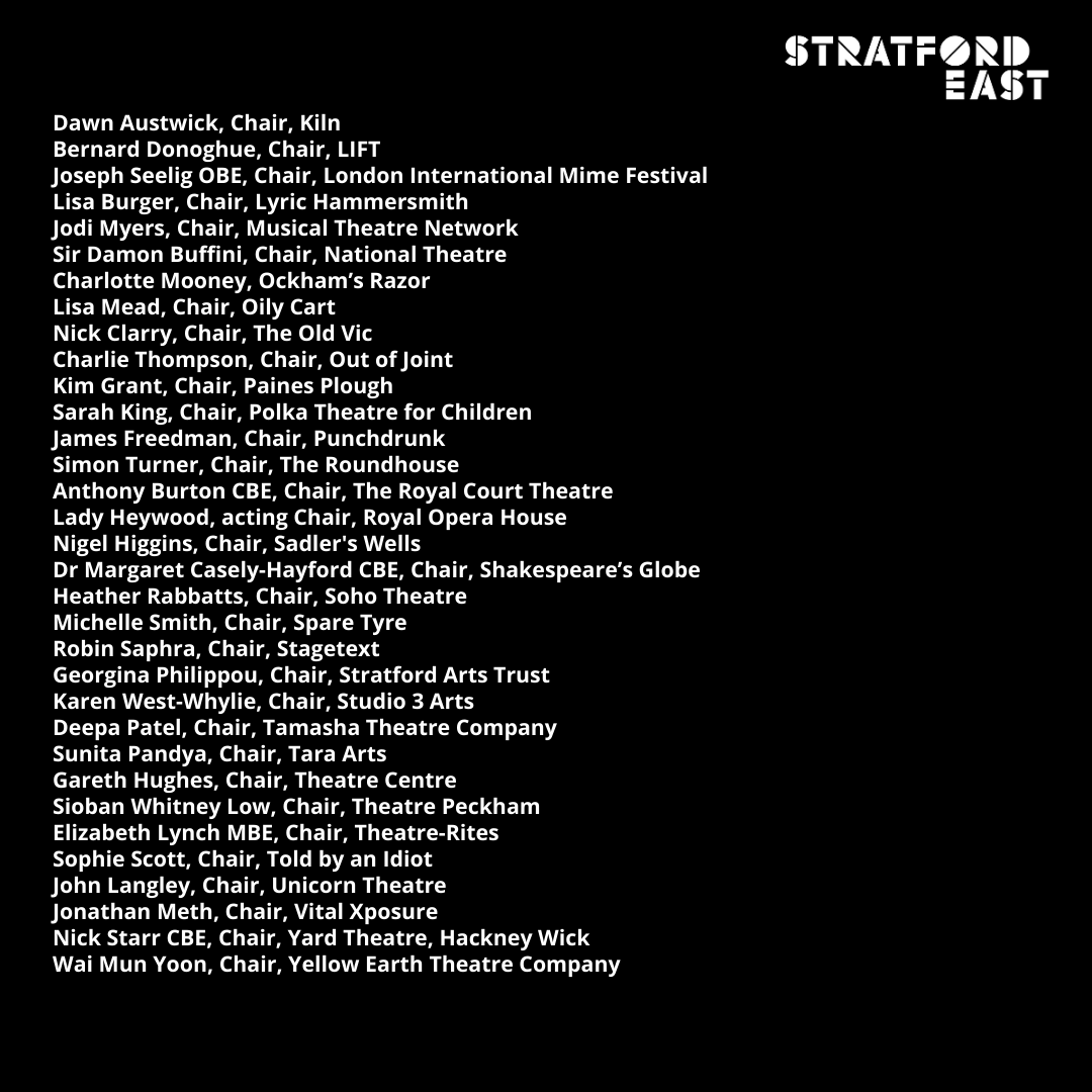 Stratford East tweet media