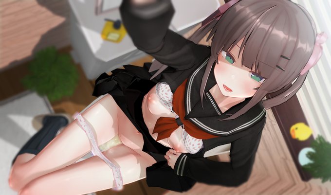 トイレでえっちな自撮り📸 