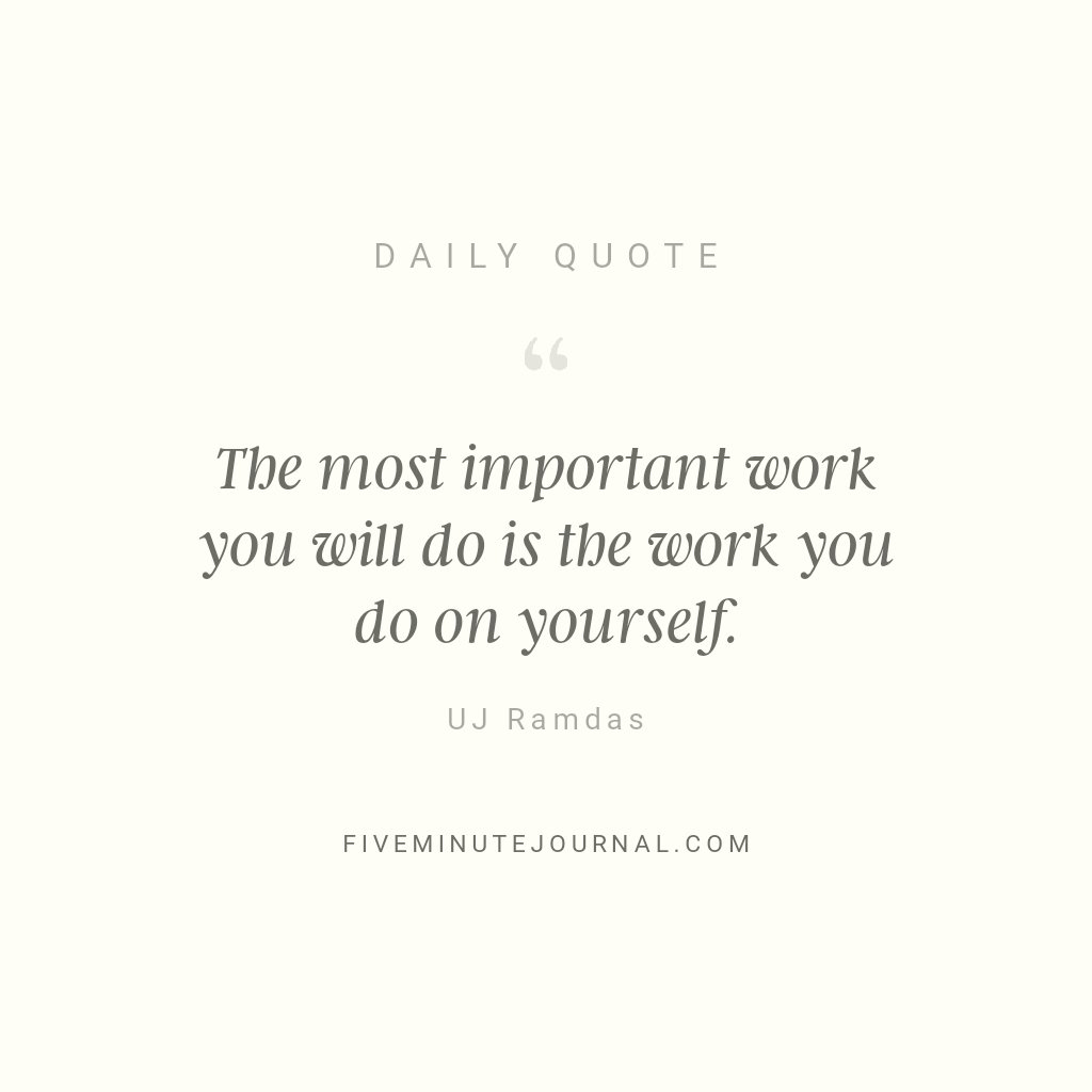 It starts with you <a href="/5minutejournal/">5minutejournal</a>