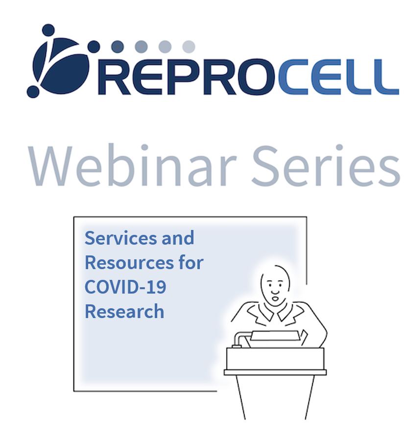 _REPROCELL's tweet photo. Interested in COVID research? Check out our upcoming webinar about Assays and Resources for COVID-19 Research at https://t.co/Qt4hgtPuLc https://t.co/jdNeq6iqQC