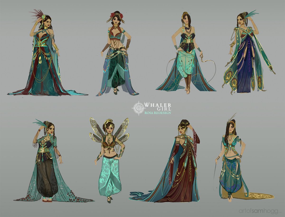 Hey #VisibleWomen. I'm Sam, AD, Concept Artist and Illustrator.  Creator of The Whaler Girl, a high fantasy epic with whalers, pirates and ancient magics. Find me at:

artofsamhogg.com
instagram.com/thewhalergirl/
youtube.com/c/samhogg
artstation.com/samhogg