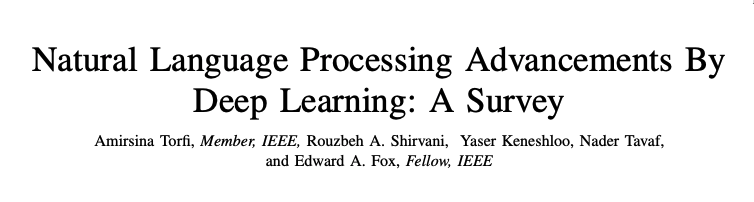 omarsar0's tweet photo. Here is another recent survey of advancements in deep learning based NLP.

Use this to help you build more intuition and understand how NLP tasks differ and can be addressed using deep learning.

https://t.co/SRXKLj1IYn https://t.co/LevvbV2hHb