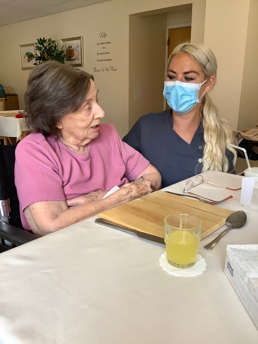 Happy Wednesday! 

We have some more #wednesdaywisdom for you, this week from Springwater Lodge Resident Pam Harrison.

While having a chat with carer Stacey, Pam’s words of wisdom were:

“Do unto others as you would do to yourself!”