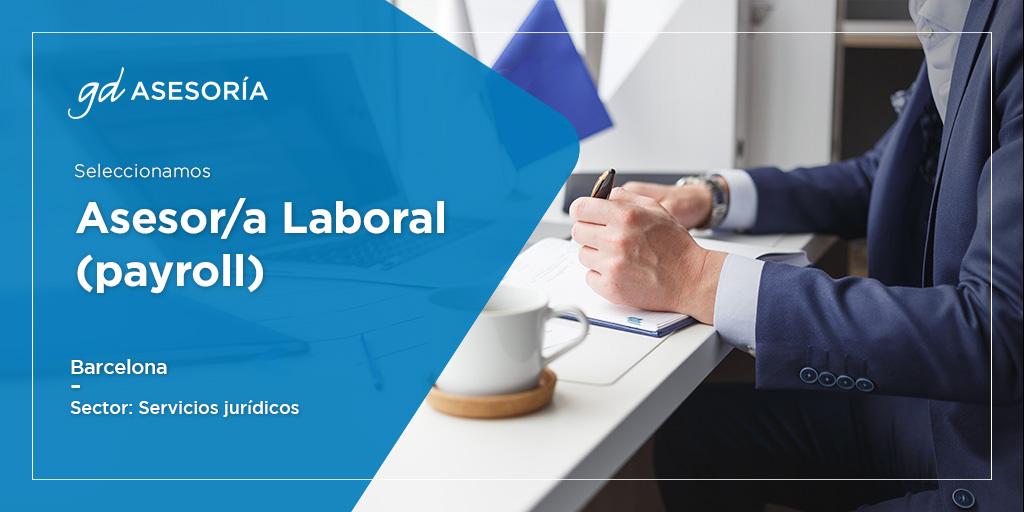 gdasesoria's tweet photo. 🔔💼 #EmpleoGD | Únete a #GDAsesoria como 𝐀𝐬𝐞𝐬𝐨𝐫 𝐋𝐚𝐛𝐨𝐫𝐚𝐥 𝐒𝐞𝐧𝐢𝐨𝐫 en #Barcelona y consegue el crecimiento profesional que buscas
Te estamos buscando 👉 https://t.co/v5Nh85fzx4
#empleo #empleobarcelona #trabajo#ofertalaboral #oportunidadlaboral #asesorlaboral https://t.co/b2XXtjGCsT