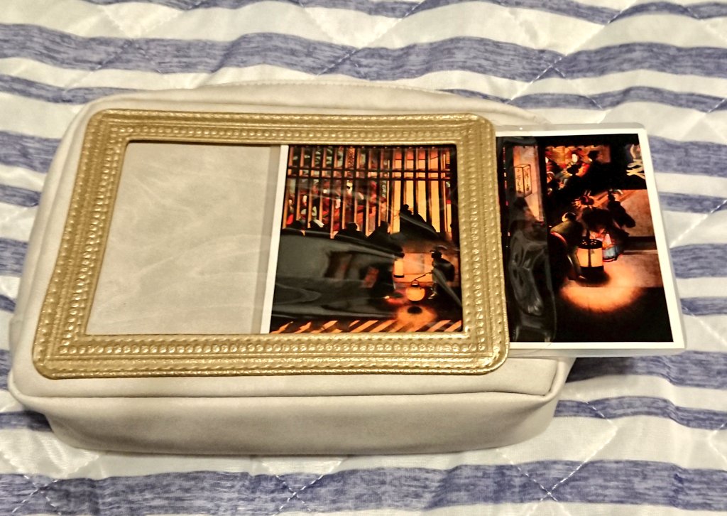 Sᴇɪʜᴀ フェリシモで買ったポストカードを入れられるマイミュージアムポーチとても良い 何が良いってお手軽に痛ポーチにできる T Co Xvdwn0rbmk Twitter