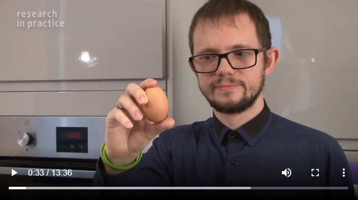 researchIP's tweet image. 'An important point we want to make. If you're working in social care, we know that you are a good egg'. Hear from Gavin Rough, who has experience of adult social care, in this useful film as a tool for strengths-based practice: ow.ly/PmJU30qSTuE