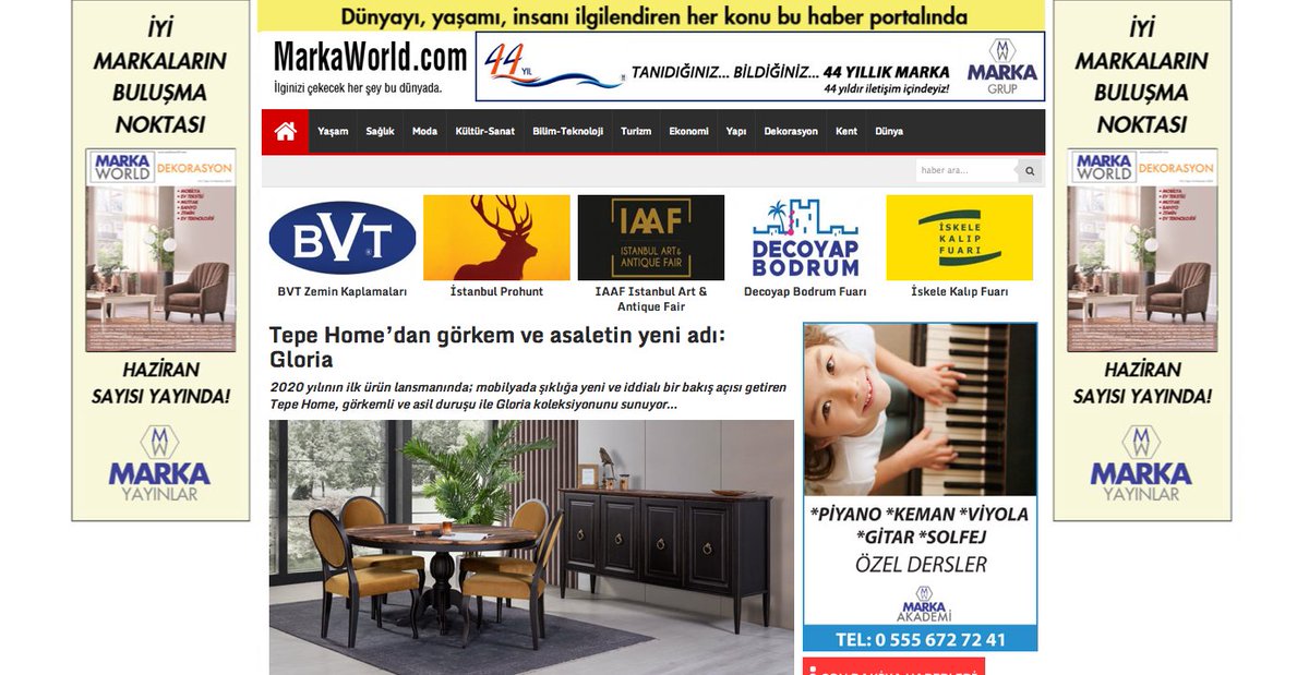 Tepe Home’dan görkem ve asaletin yeni adı: Gloria
#Mobilya #Dekorasyon 
markaworld.com/tepe-homedan-g…
<a href="/TepeHomeCom/">Tepe Home</a>