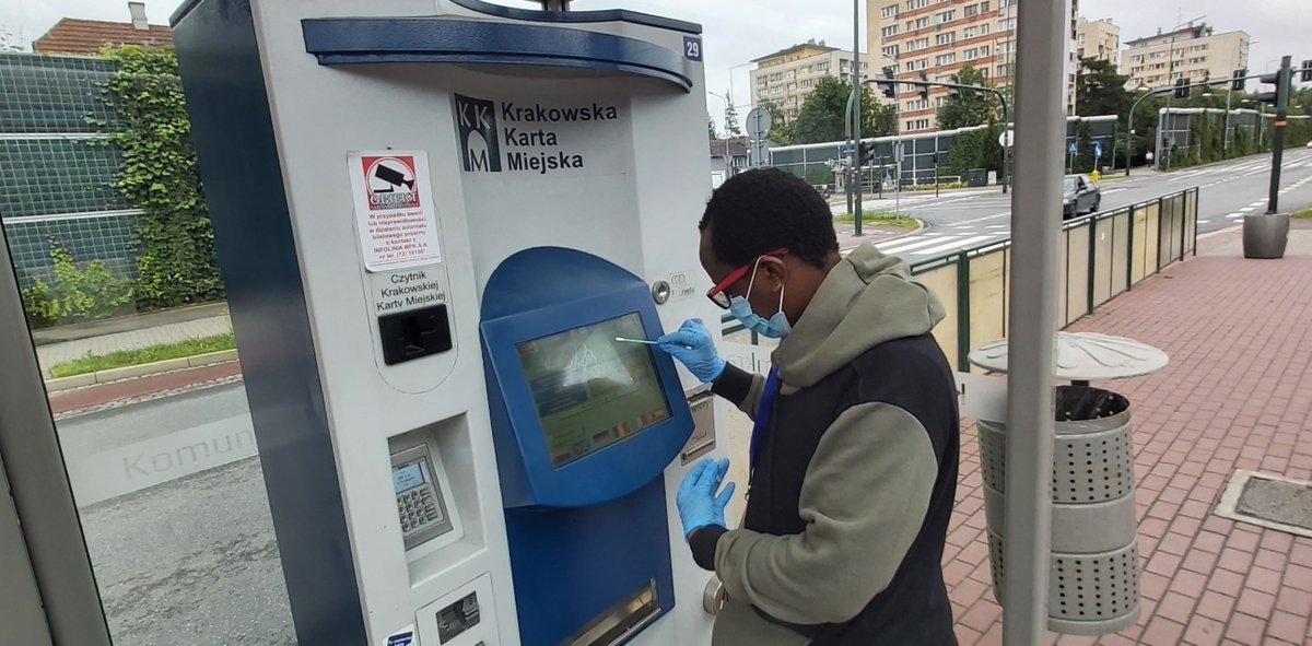 MCB_UJ's tweet photo. We've completed our first successful year of transit system swabbing in #Cracow during the #gcsd2020 under COVID restrictions, samples being sent for testing @metasub
Watch this space for what was found. https://t.co/8QL3vqQ79N
