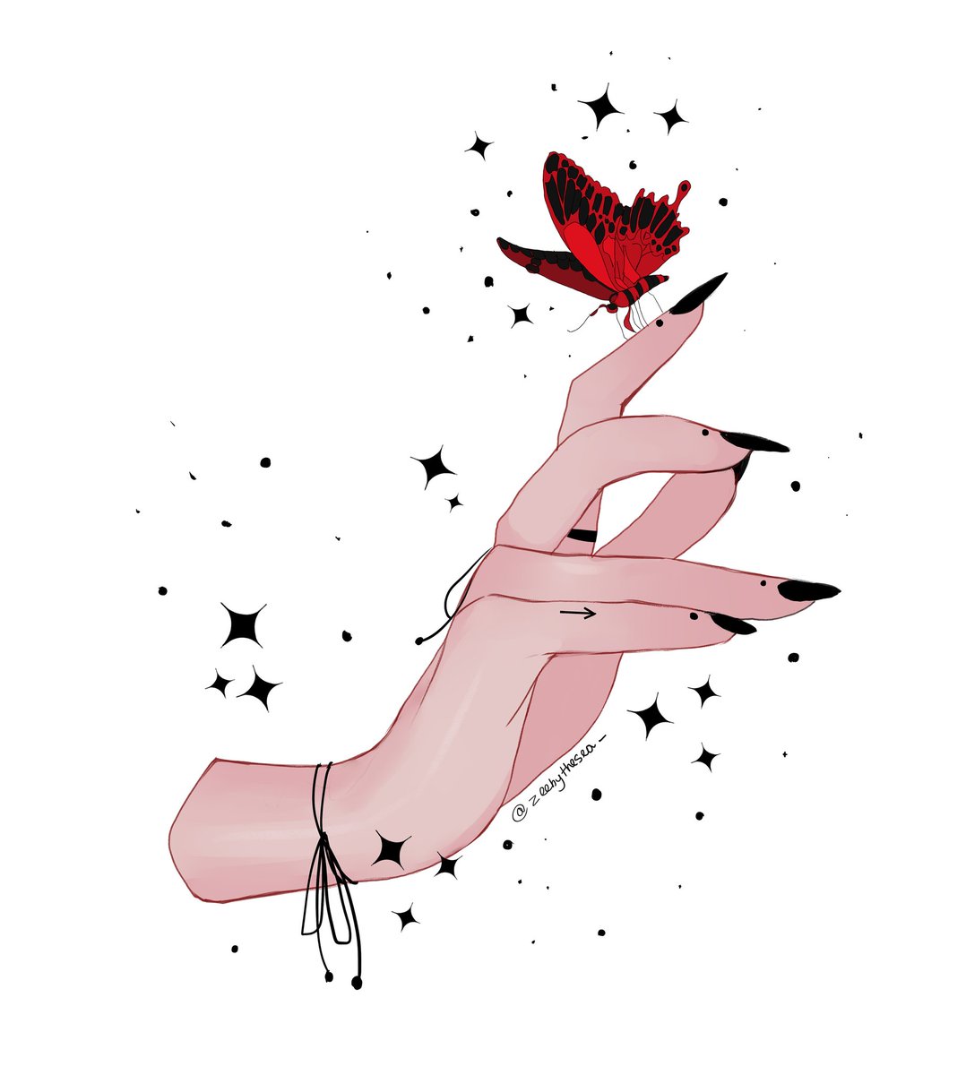 zeebythesea_'s tweet photo. Red 💄
#handstutorial #hands #arttips #hisoka #art #drawing https://t.co/GNUblTupcl