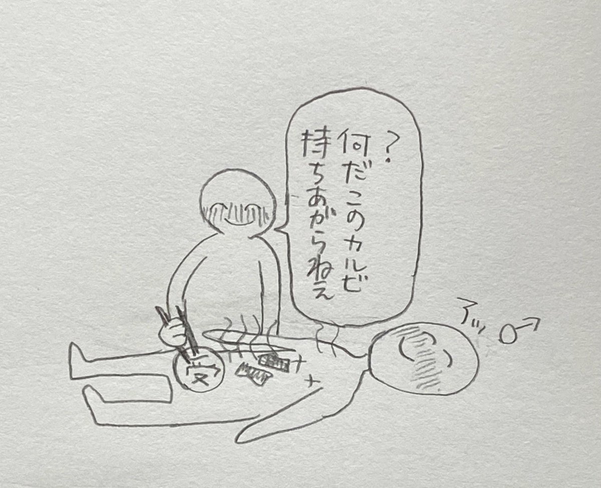 攻めも変な薬(媚薬)飲んじゃって意識朦朧しながら受けで焼肉をするっていう薄い本だった 
