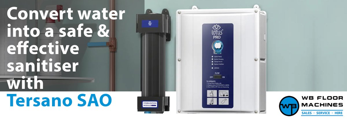 WBFloorMachines's tweet photo. Convert water into a safe sanitiser and deodoriser, effective at killing the coronavirus. Fill trigger sprays and scrubber dryers daily with a highly effective sanitiser that keeps surfaces safe and clean.
https://t.co/xW0htdEKV0 #sanitiser #COVID19 #safesanitiser https://t.co/ideBtZGZvS
