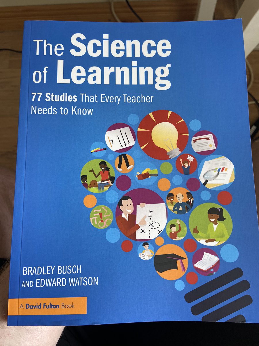 EODuibheannaigh's tweet image. New book arrived! 📖 The Science of Learning. Nice and compact studies, easy to read with great illustrations 😊👏🏼👌🏼 #thescienceoflearning