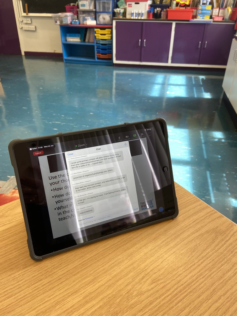 dlogan431's tweet photo. This morning our staff took part in training organised by Trauma Informed Schools UK to help with supporting children in their return to school 🏫 https://t.co/8heA3LubpN