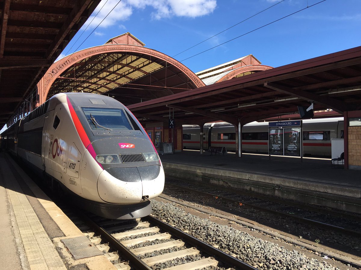 Confirmation of our speed courtesy of  @TGVINOUI WiFi portal. At these speeds it doesn’t take long before we arrive at  #Strasbourg   