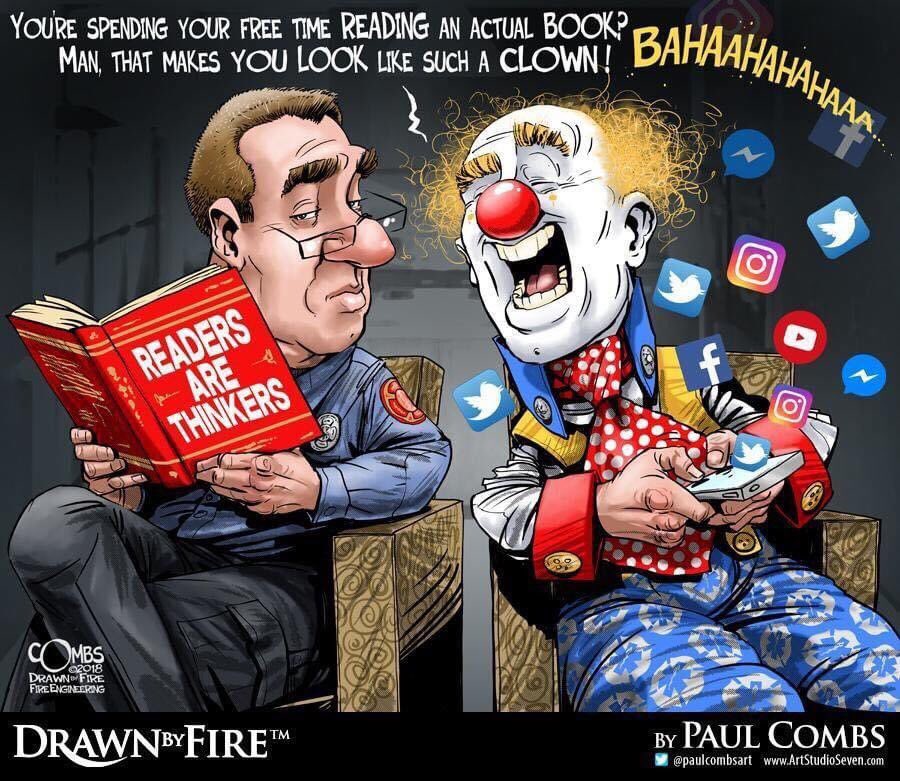 emocpr's tweet image. Lo que digo siempre, No hay tiempo para leer un libro pero si para estas en las redes. #leertedapoder #conocimiento #ems #losimple #paramedic #regiondirector