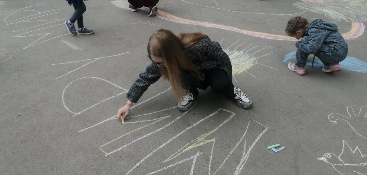 Наши дети за мир! - именно об этом говорят рисунки участников акции #голубьМира #мывместе  <a href="/promadm/">Promadm.samara</a> @Semenov_A_S