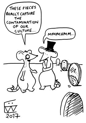 So maybe try adding some budget for  #sciart and  #scicomm on your next grant? They're not going to reject you on that basis. The worst they do is say you can't use the money for that. Give it a go! #MicrobeArtWalk