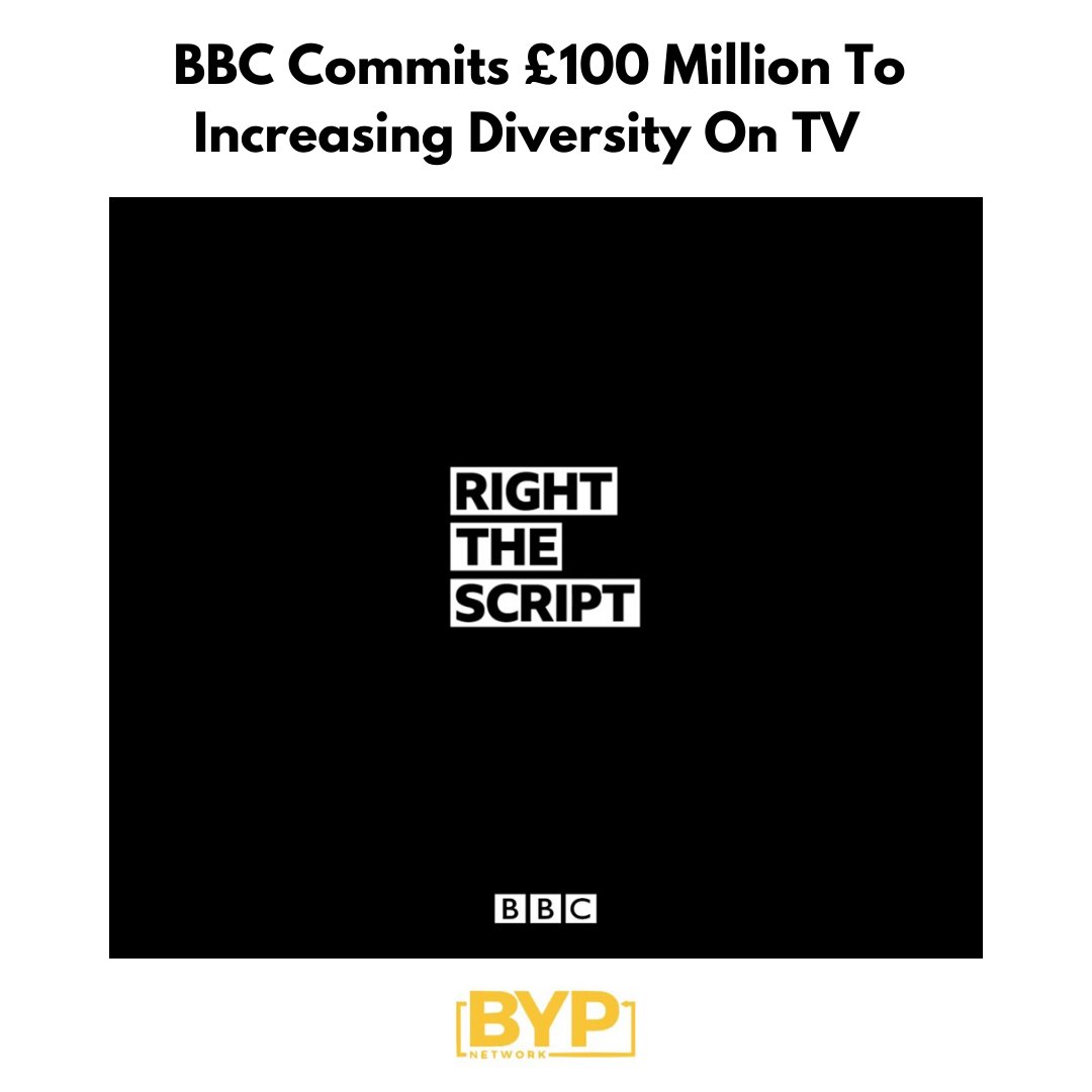 BYPCardiff's tweet image. The BBC is investing £100M  over 3 years to produce diverse &amp;amp; inclusive content. 

This is the biggest financial investment in diverse programming in the history of the U.K. television industry!

We love to organisations taking action to create change.
#rightthescript #diversity