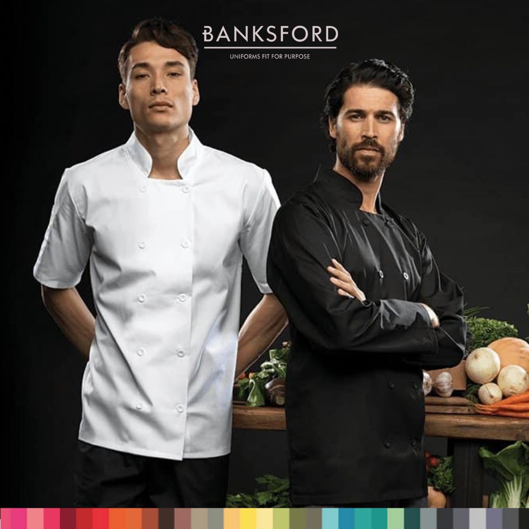 Is your business reopening soon? Make the ultimate comeback with fresh, new uniforms for your staff! 🔥✨ Go to banksford.co.uk to shop. ✅