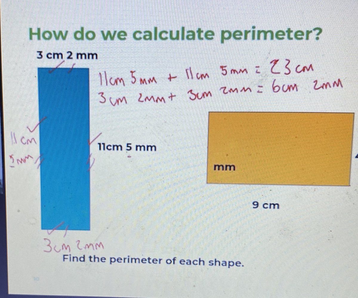 Denise_Gentry1's tweet photo. @TemplarsPrimary everybody makes mistakes including us teachers ๐ so well done Joseph for spotting the mistake @OakNational made in adding up the perimeter on their video #mistakeshappen #onlinelearning #mathsstar https://t.co/abGrr9EdAG